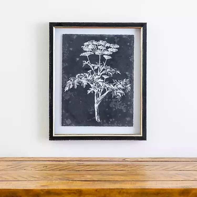 Slate Floral II Framed Art Print>Kirklands Home Hot