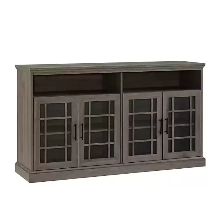 Slate Glass Door Classic TV Stand>Kirklands Home Hot