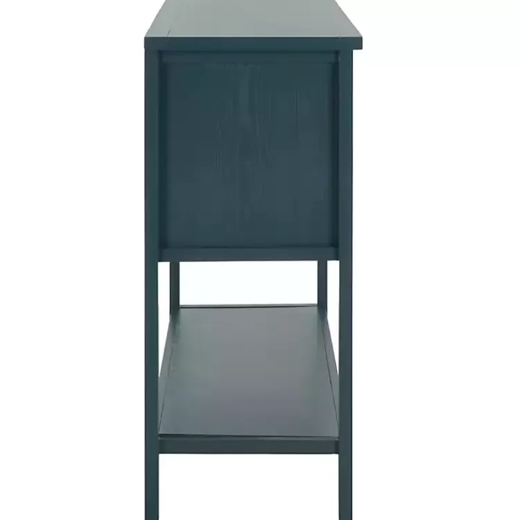 slate_teal_drawer_charlotte_sideboard_5.webp Slate Teal 4-Drawer Charlotte Sideboard>Kirklands Home Outlet