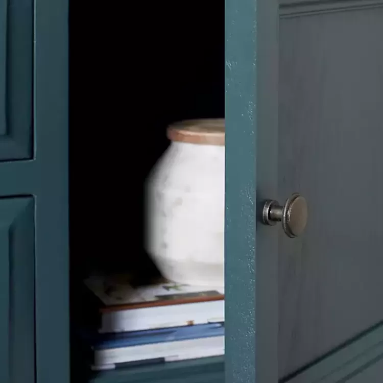 slate_teal_drawer_charlotte_sideboard_8.webp Slate Teal 4-Drawer Charlotte Sideboard>Kirklands Home Outlet