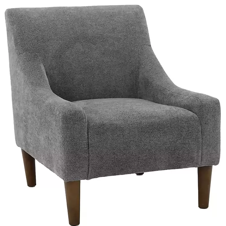 Slate Upholstered Shea Accent Chair>Kirklands Home Clearance
