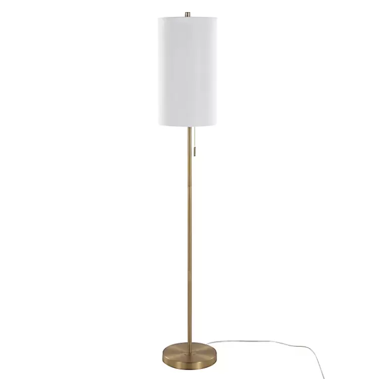 Slim Gold Modern Floor Lamp>Kirklands Home Cheap