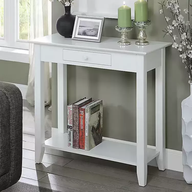 Slim Single Drawer Console Table>Kirklands Home Outlet