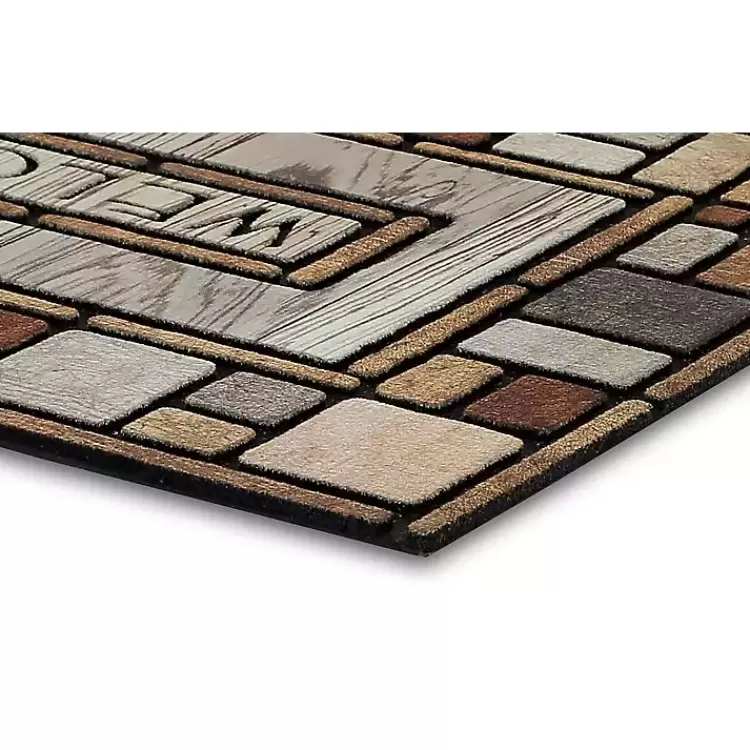 Small Drifted Nature Welcome Doormat>Kirklands Home Hot