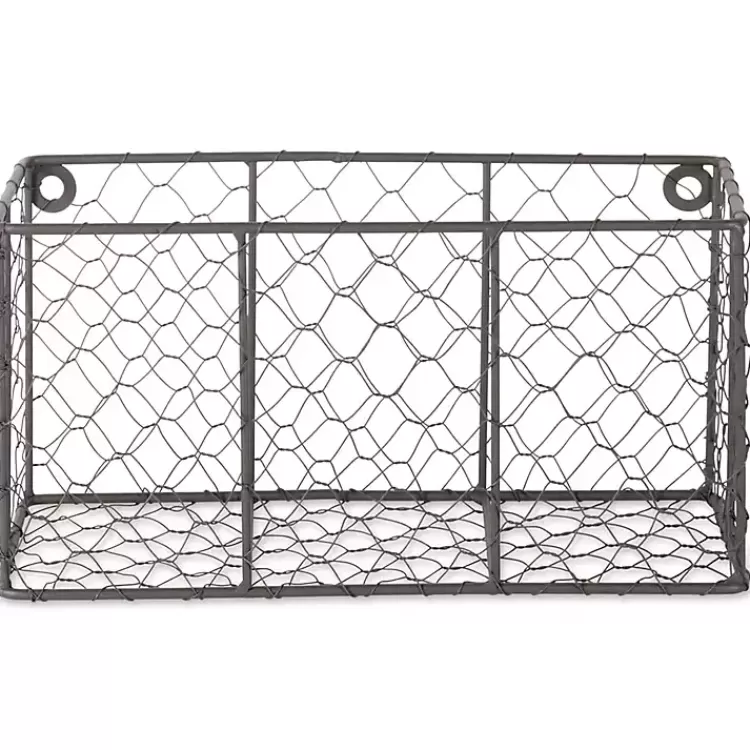 Small Wall Hanging Chicken Wire Baskets, Set of 2>Kirklands Home Outlet