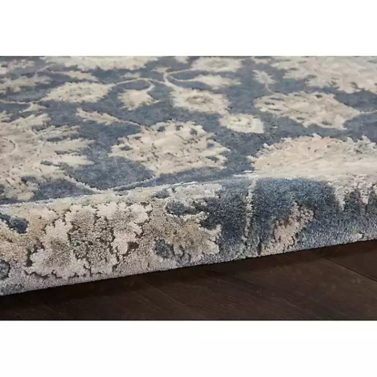 smokey_blue_and_ivory_floral_runner_x_4.webp Smokey Blue and Ivory Floral Runner, 2x7>Kirklands Home New