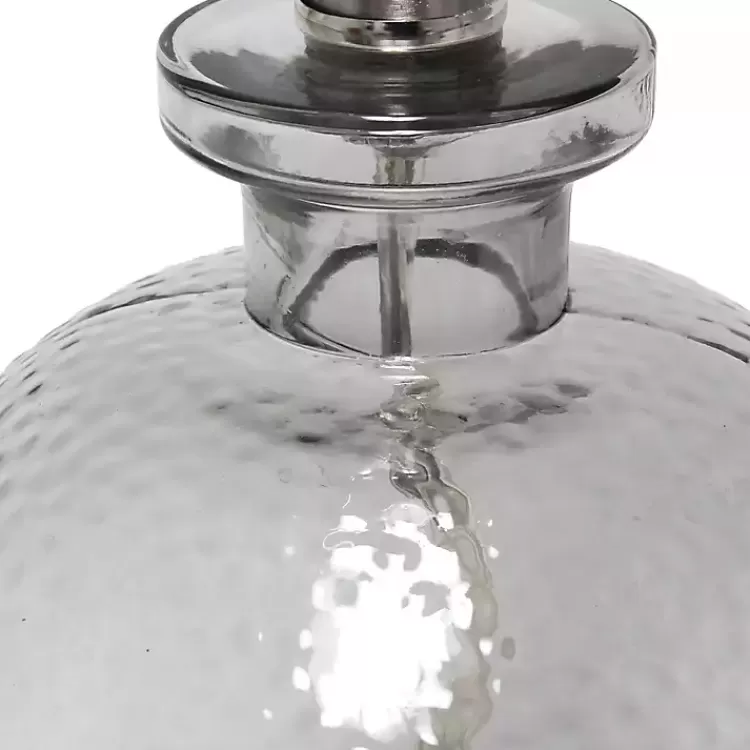 smokey_gray_hammered_glass_gray_shade_table_lamp_3.webp Smokey Hammered Glass Shade Table Lamp>Kirklands Home Cheap