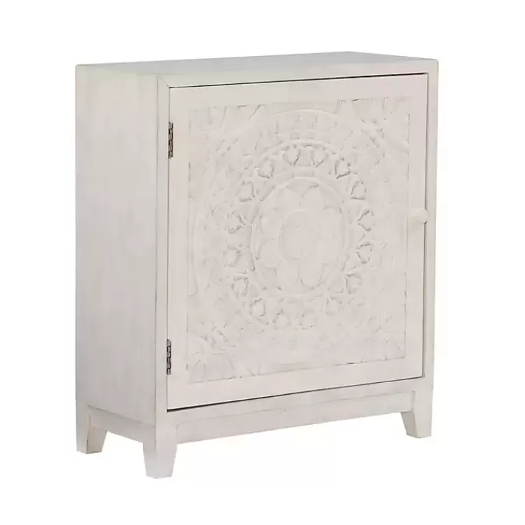 Smokey Resin Medallion Door Cabinet>Kirklands Home Flash Sale