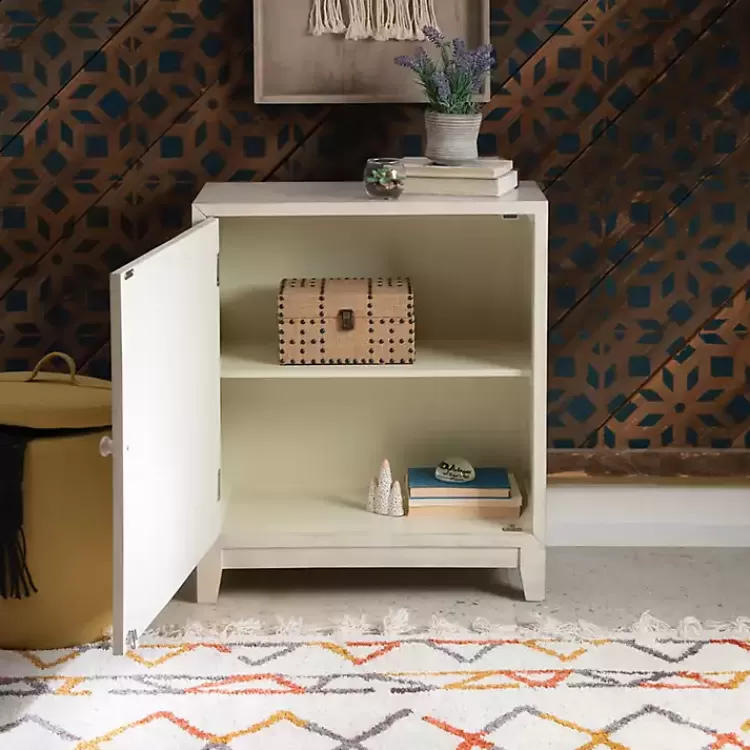 smokey_white_resin_medallion_door_cabinet_2.webp Smokey Resin Medallion Door Cabinet>Kirklands Home Flash Sale