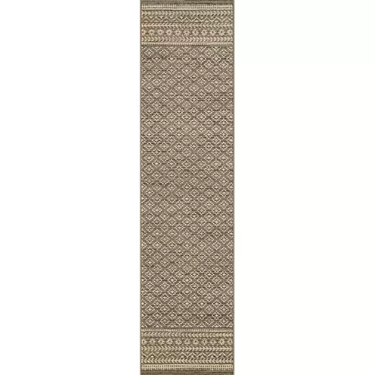 Smoky Ornamental Patterned Floor Runner, 2x8>Kirklands Home Online