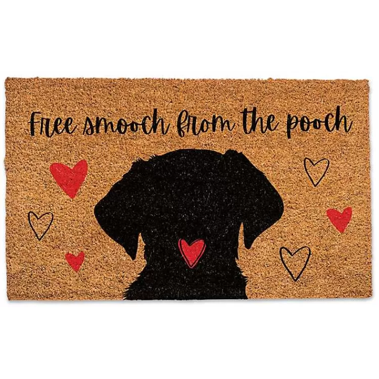 Smooch from the Pooch Coir Doormat>Kirklands Home Hot