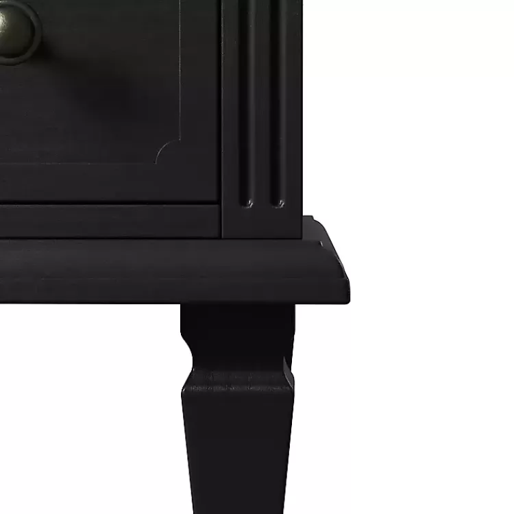 smooth_black_drawer_wood_nightstand_9.webp Smooth 2-Drawer Wood Nightstand>Kirklands Home Best Sale