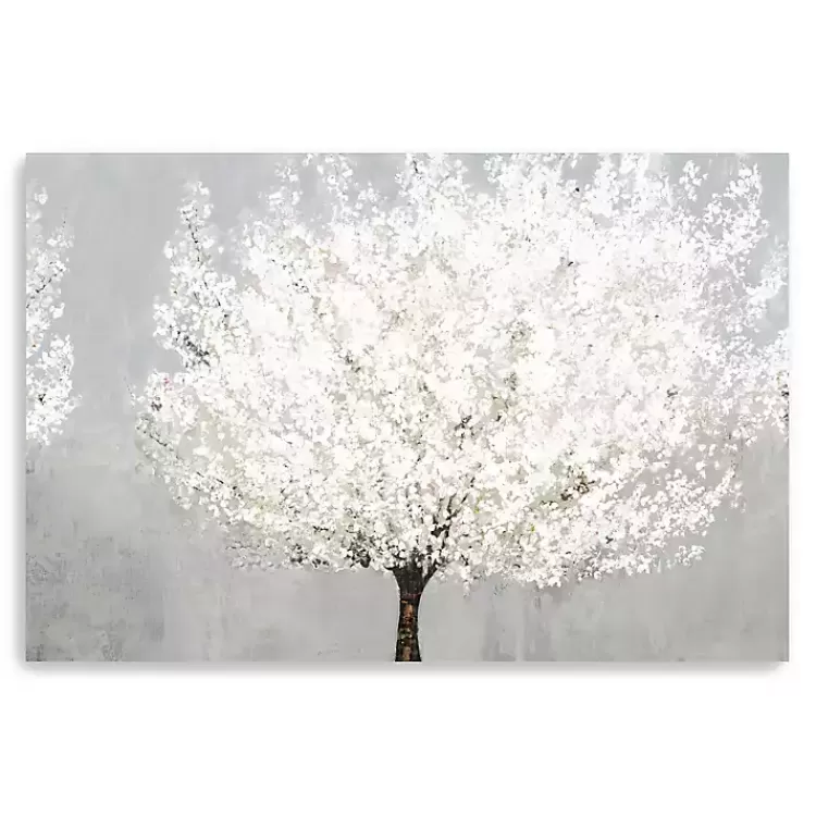 Snow Kissed Blossoms Giclee Canvas Art Print>Kirklands Home Outlet