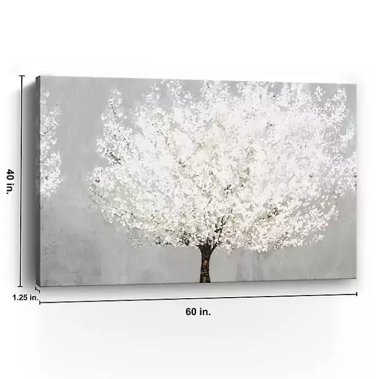 snow_kissed_blossoms_giclee_canvas_art_print_3.webp Snow Kissed Blossoms Giclee Canvas Art Print>Kirklands Home Outlet