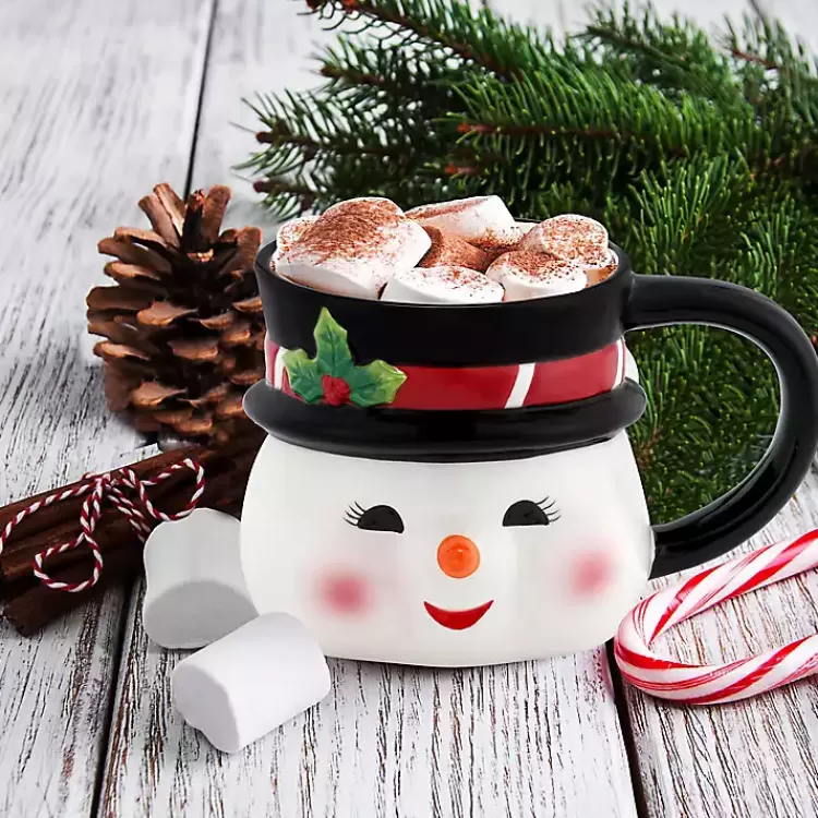 Snowman Christmas Mug>Kirklands Home Cheap