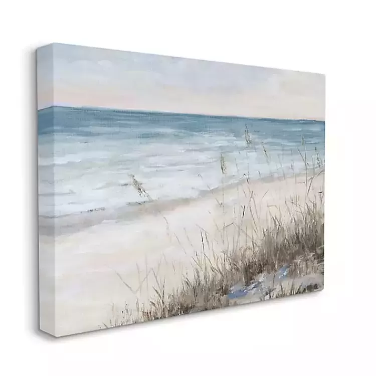 soft_blue_beach_canvas_art_print_x_2.webp Soft Beach Canvas Art Print, 40x30>Kirklands Home Online