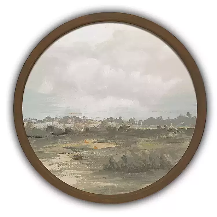 Soft Calming Landscape Framed Art Print>Kirklands Home New