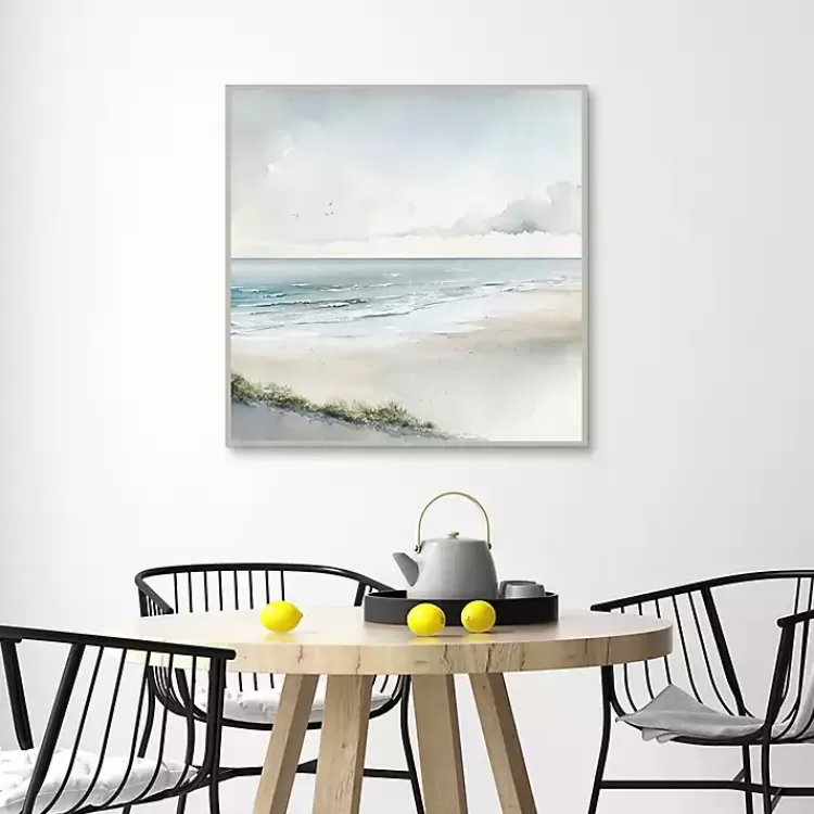 soft_coastal_i_framed_canvas_art_print_2.webp Soft Coastal I Framed Canvas Art Print>Kirklands Home New