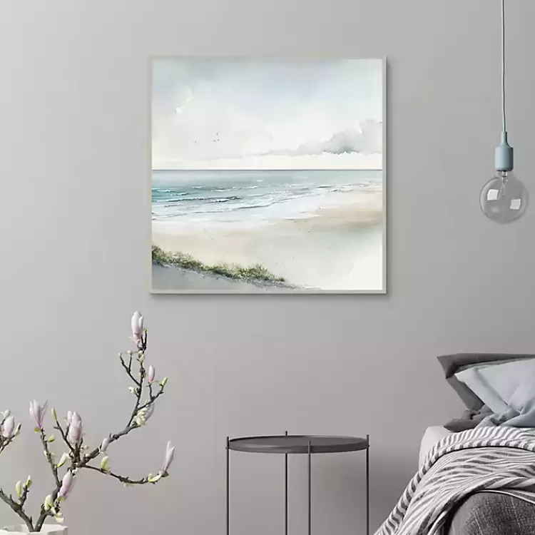 soft_coastal_i_framed_canvas_art_print_3.webp Soft Coastal I Framed Canvas Art Print>Kirklands Home New