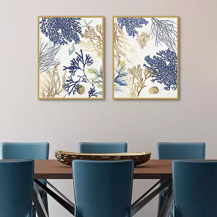 soft_corals_framed_canvas_art_prints_set_of__2.webp Soft Corals Framed Canvas Art Prints, Set of 2>Kirklands Home Store