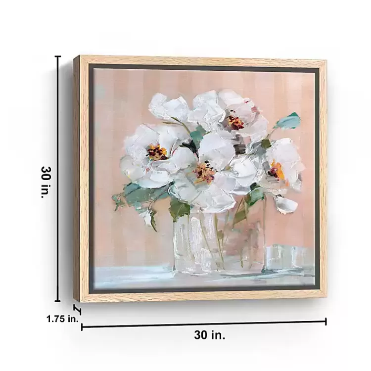 soft_elegant_floral_framed_canvas_art_print_2.webp Soft Elegant Floral Framed Canvas Art Print>Kirklands Home Best Sale