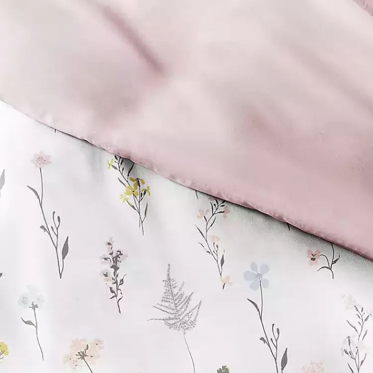 Soft Floral Reversible 2-pc. Twin Duvet Cover Set>Kirklands Home Shop