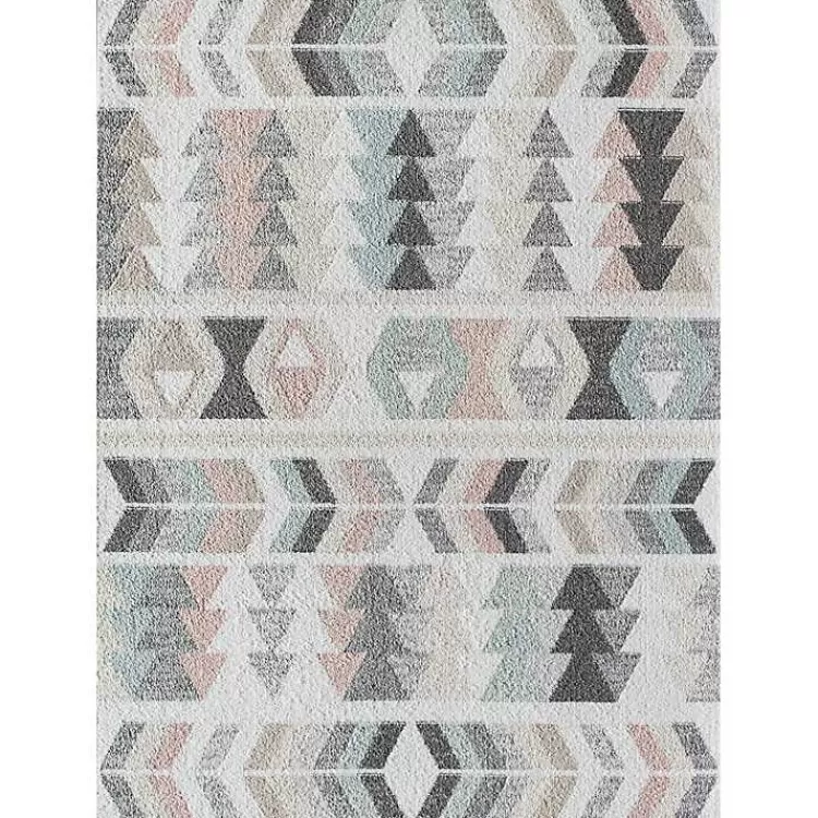 Soft Hues Geometric Area Rug, 8x10>Kirklands Home New