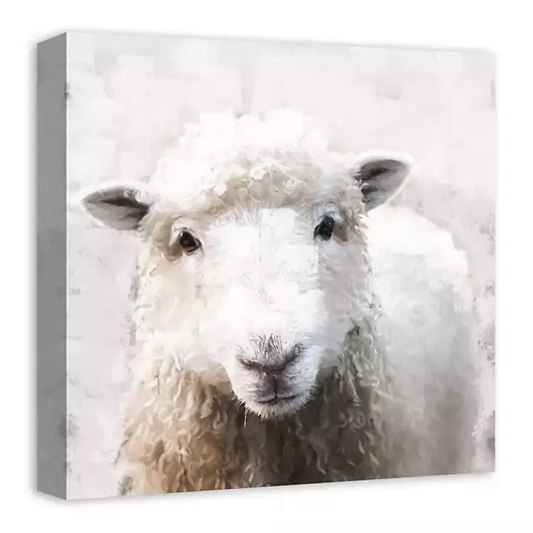 Soft Painted Sheep Canvas Art Print>Kirklands Home Cheap