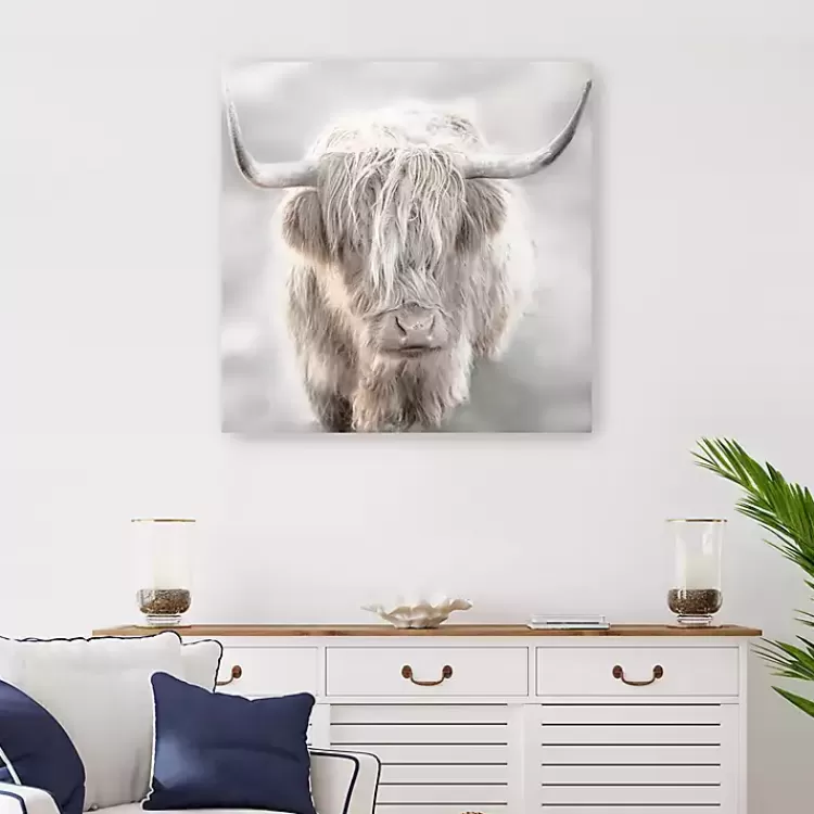 Soft Solo Highland Giclee Canvas Art Print>Kirklands Home Shop