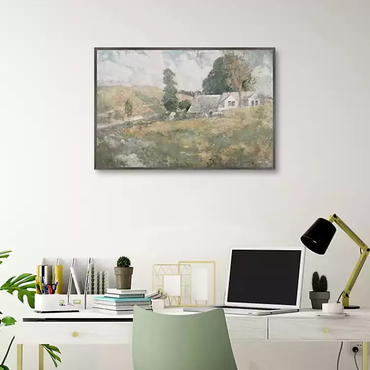soft_spring_landscape_framed_canvas_art_print_2.webp Soft Spring Landscape Framed Canvas Art Print>Kirklands Home Best