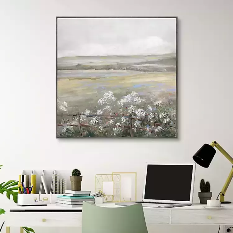 Soft Summer Meadow II Framed Canvas Art Print>Kirklands Home Cheap