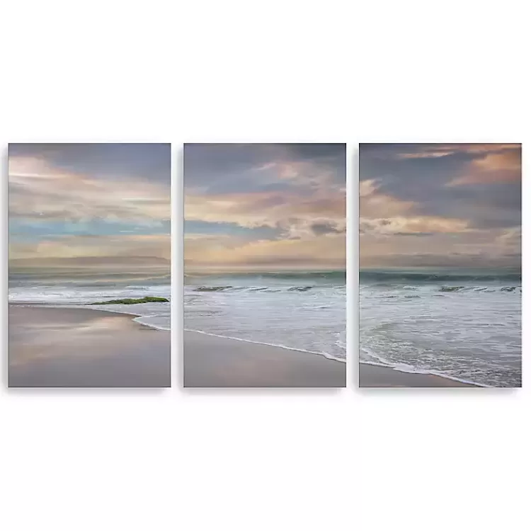 Soft Twilight Canvas Art Prints, 16x24, Set of 3>Kirklands Home Flash Sale
