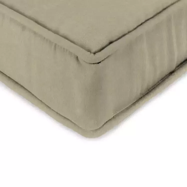 Solid Beige Outdoor Deep Seat Cushion>Kirklands Home Sale