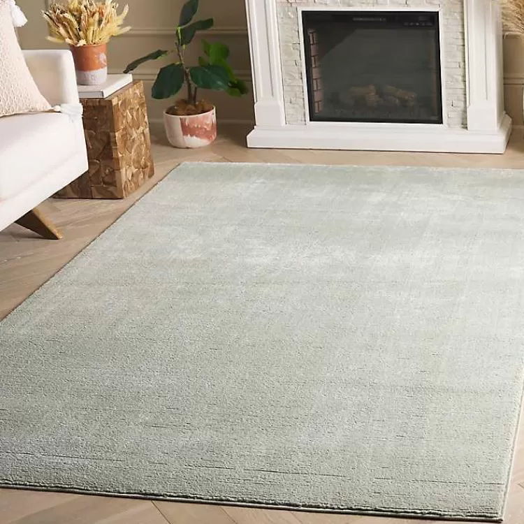 Solid Sage Revive Area Rug, 8x10>Kirklands Home Shop