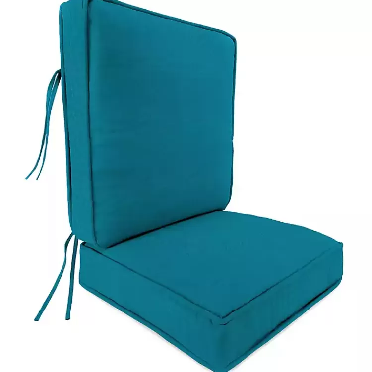 Solid Turquoise Outdoor Deep Seat Cushion>Kirklands Home Flash Sale