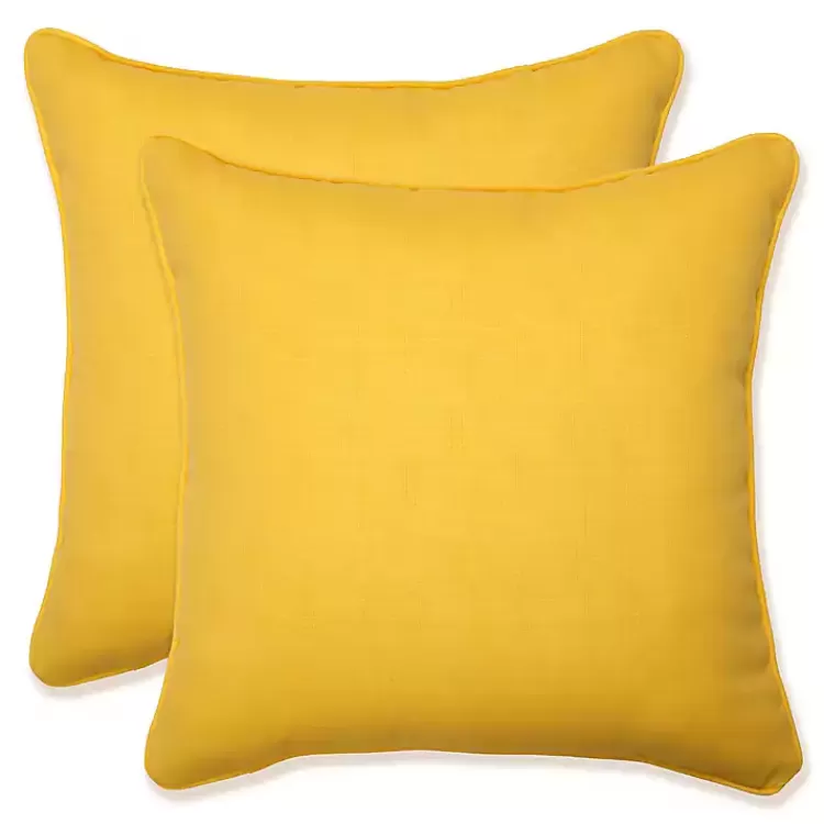 Solid Outdoor Pillows, Set of 2>Kirklands Home Sale