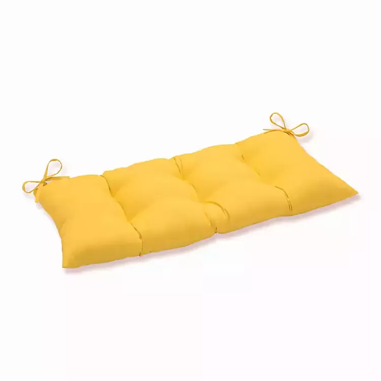 Solid Tufted Outdoor Bench Cushion>Kirklands Home Fashion