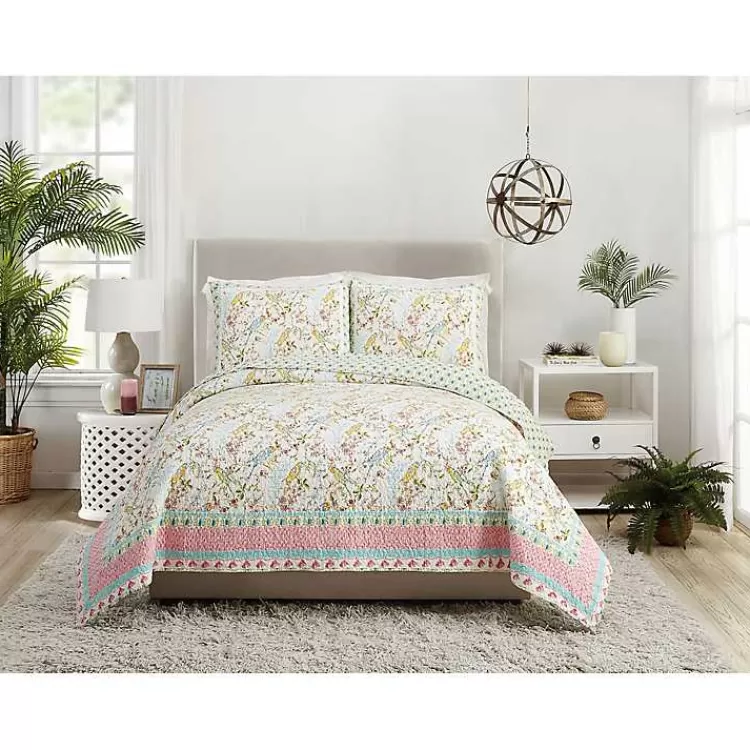 Sonnet Full/Queen 3-pc. Quilt Set>Kirklands Home Fashion