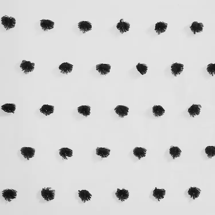 sophie_black_pom_pom_curtain_panel__in_6.webp Sophie Black Pom Pom Curtain Panel, 63 in.>Kirklands Home Cheap