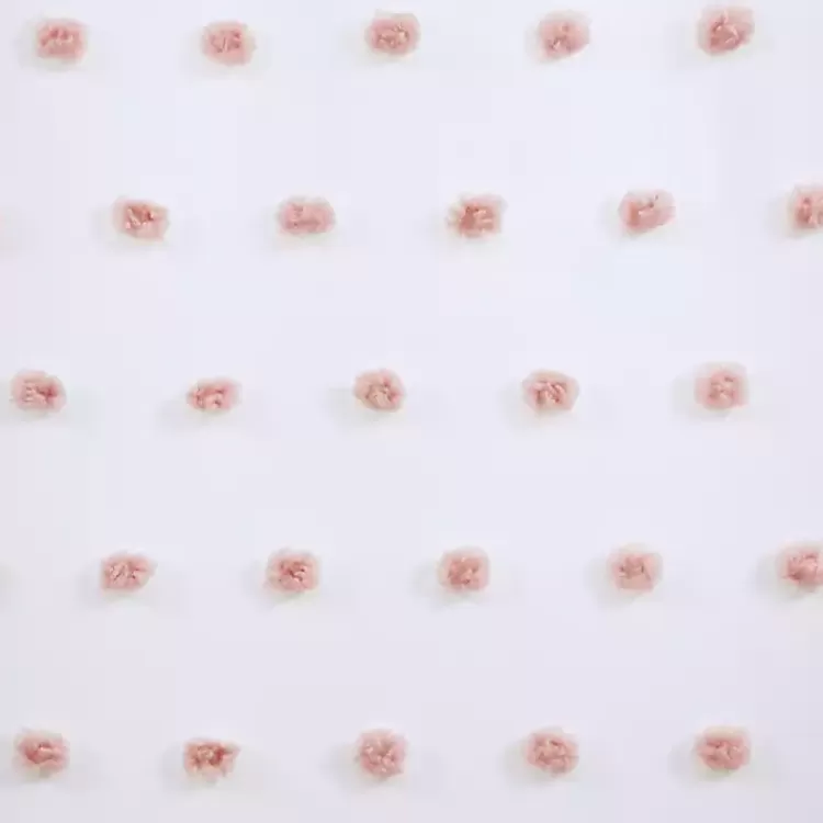 sophie_blush_pom_pom_curtain_panel__in_6.webp Sophie Blush Pom Pom Curtain Panel, 84 in.>Kirklands Home Fashion