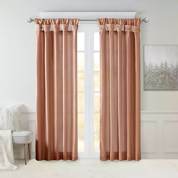 Spice Twist Top Curtain Panel, 84 in.>Kirklands Home Cheap