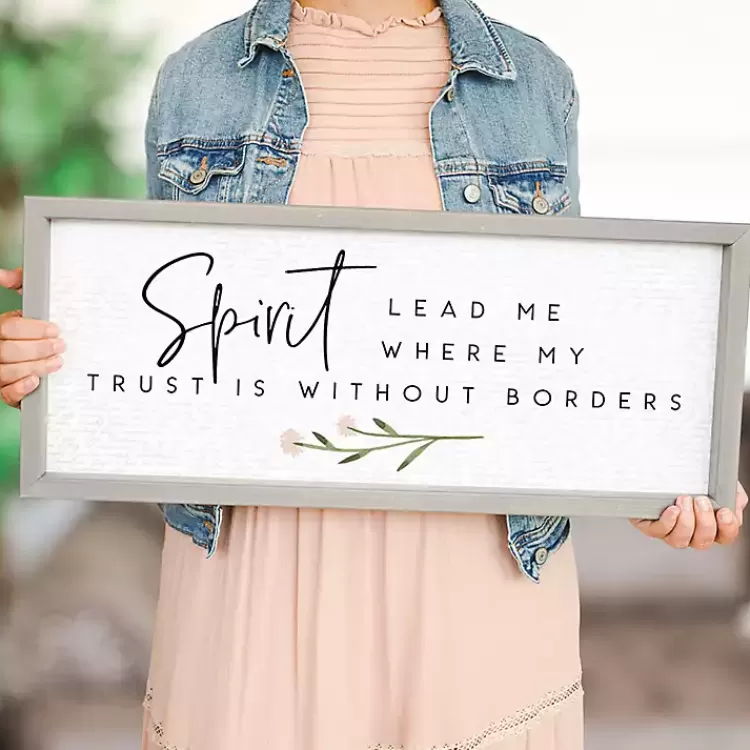 spirit_lead_me_framed_wall_plaque_3.webp Spirit Lead Me Framed Wall Plaque>Kirklands Home Best