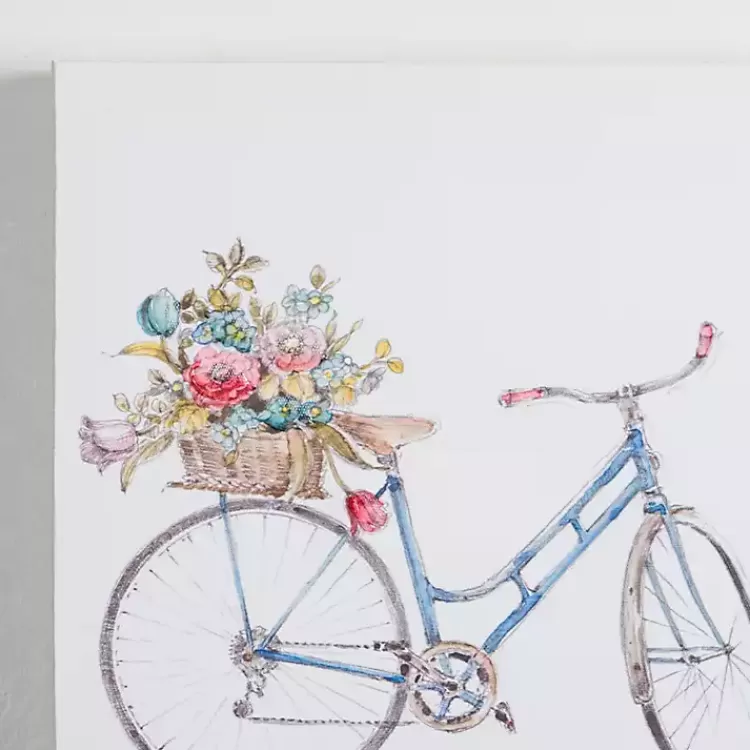 Spring Bicycles Canvas Art Prints, Set of 2>Kirklands Home Online