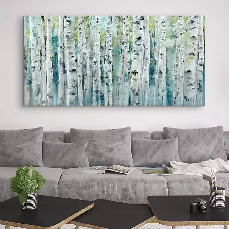 Spring Birches Canvas Art Print>Kirklands Home Best