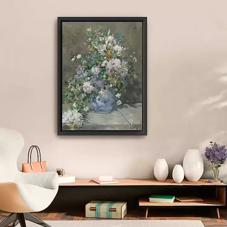 Spring Bouquet Framed Canvas Art Print, 26x34>Kirklands Home Flash Sale