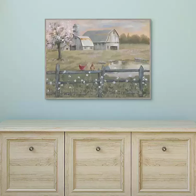 spring_has_arrived_framed_canvas_art_print_3.webp Spring Has Arrived Framed Canvas Art Print>Kirklands Home Clearance