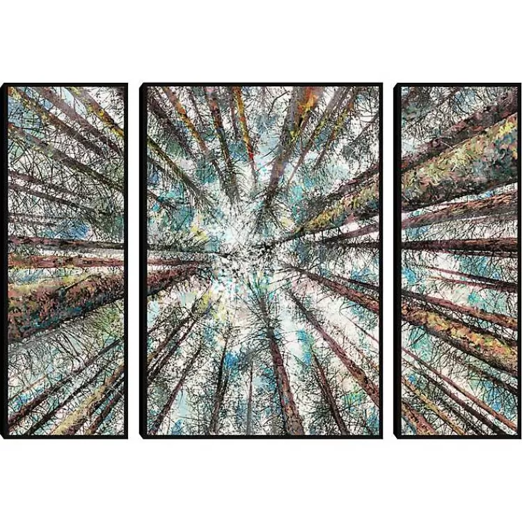 Spring Heights Framed Canvas Art Prints, Set of 3>Kirklands Home Online