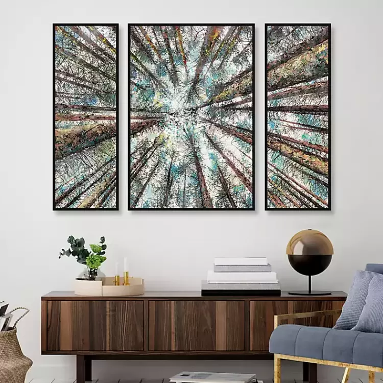 Spring Heights Framed Canvas Art Prints, Set of 3>Kirklands Home Online