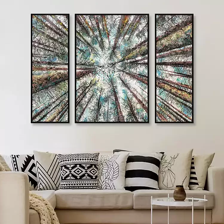 spring_heights_framed_canvas_art_prints_set_of__2.webp Spring Heights Framed Canvas Art Prints, Set of 3>Kirklands Home Online