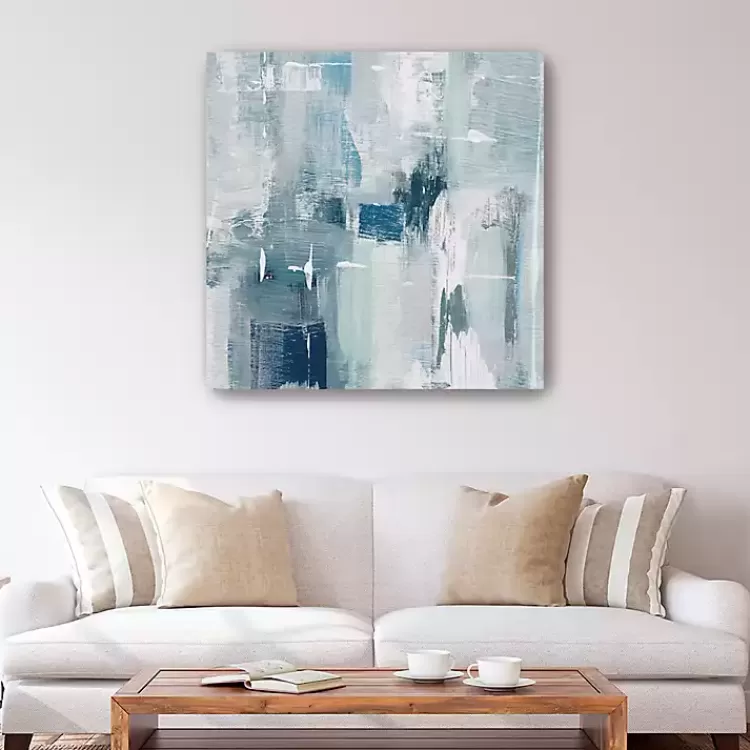 Spring Mountain Blues Canvas Art Print, 40x40 in.>Kirklands Home Flash Sale